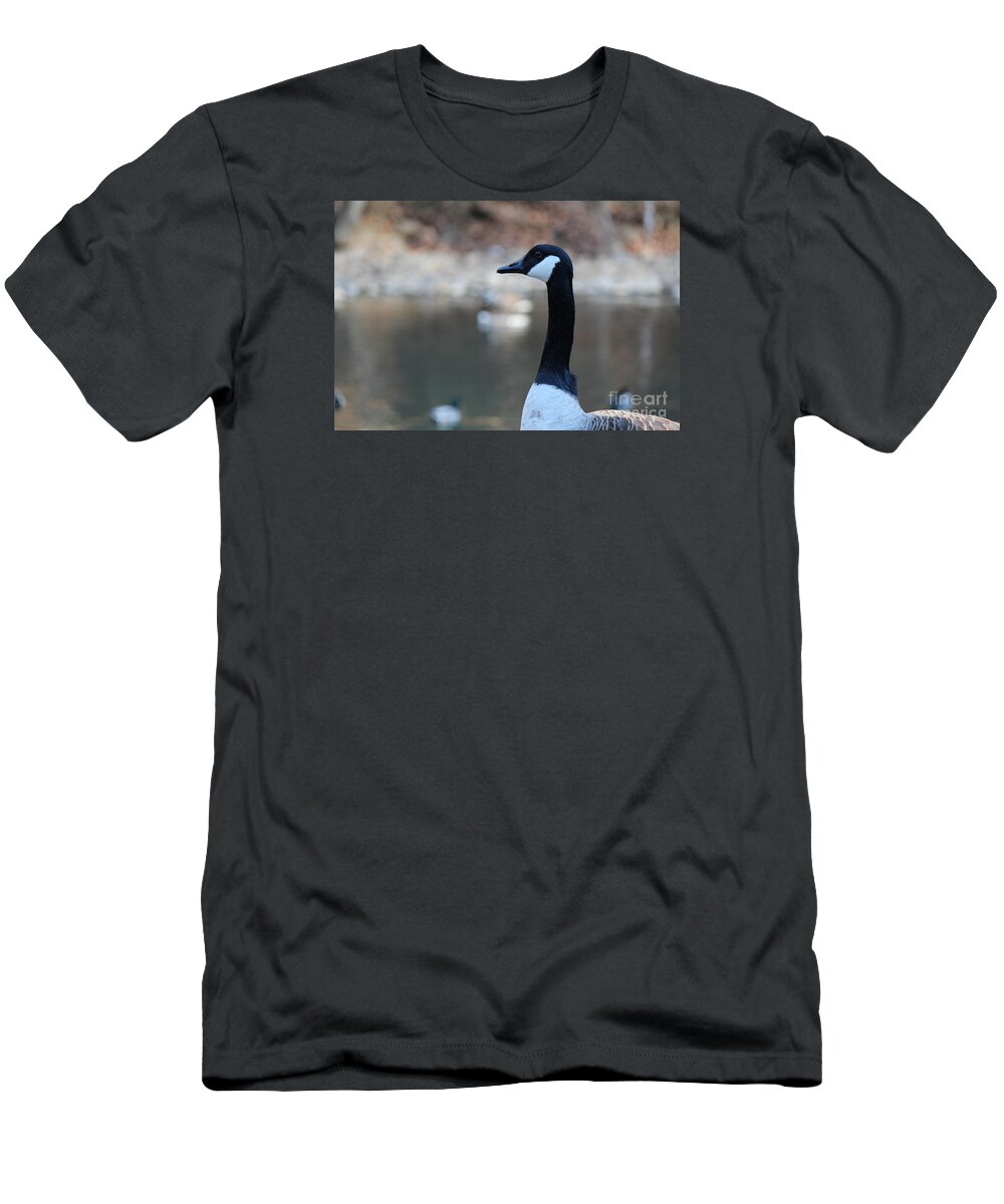 Goose T-Shirt featuring the photograph The Gander by David Jackson