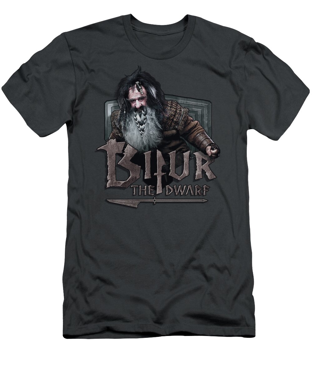 The Hobbit T-Shirt featuring the digital art The Hobbit - Bifur by Brand A