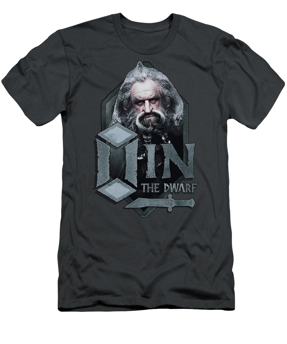 The Hobbit T-Shirt featuring the digital art The Hobbit - Oin by Brand A
