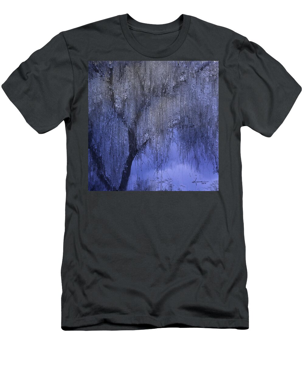 Magic T-Shirt featuring the mixed media The Magic Tree by Kume Bryant