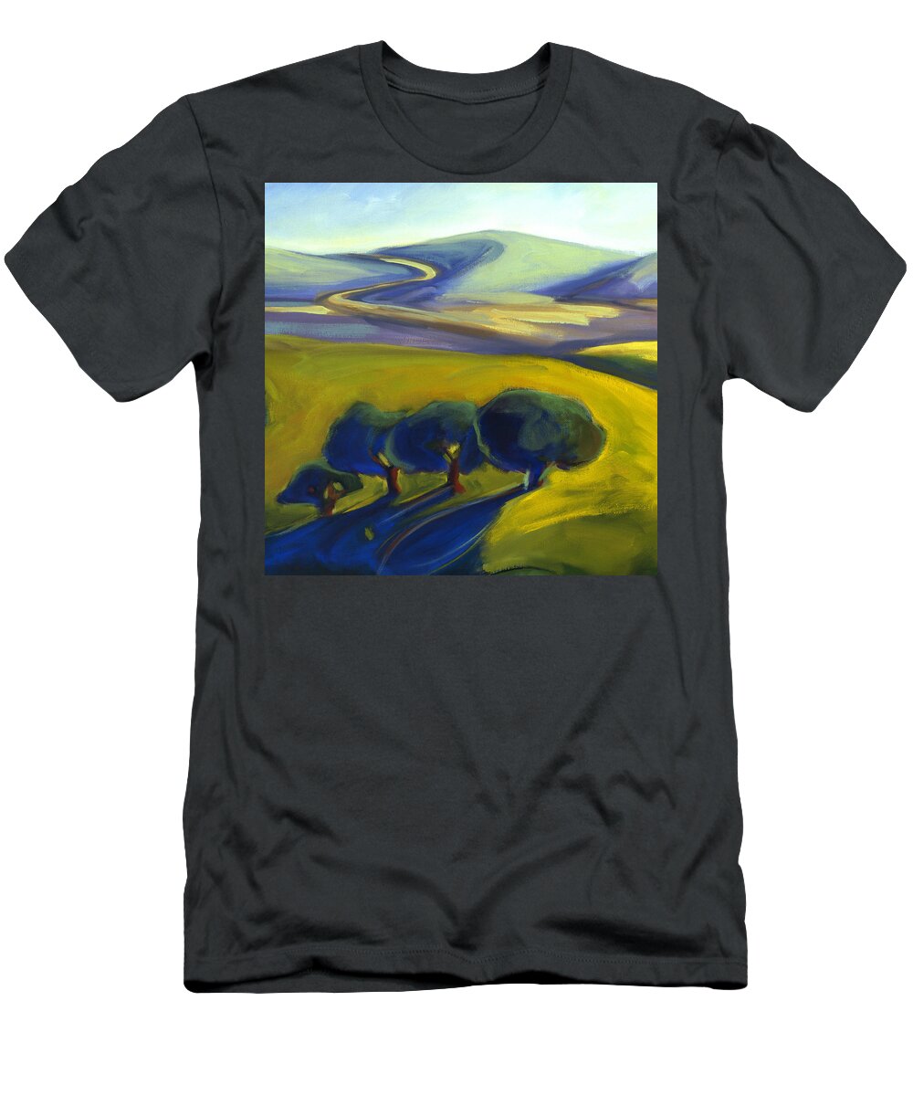 California T-Shirt featuring the painting The Promise 2 by Konnie Kim