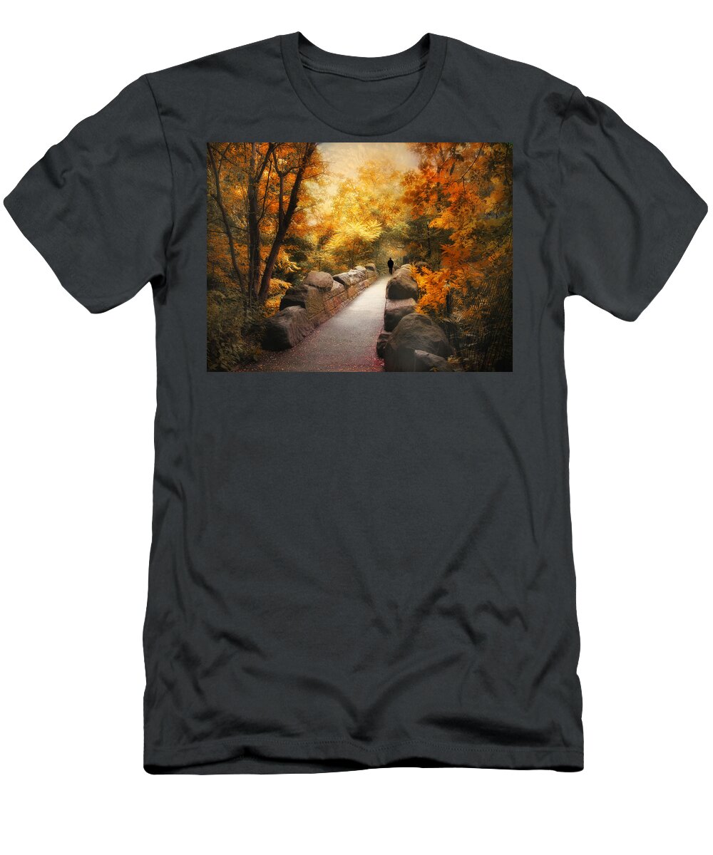 Nature T-Shirt featuring the photograph The Ramble by Jessica Jenney
