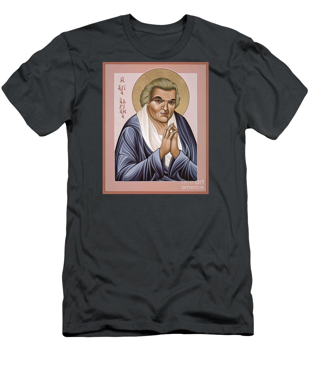 Servant Of God T-Shirt featuring the painting The Servant of God Adrienne von Speyr 068 by William Hart McNichols