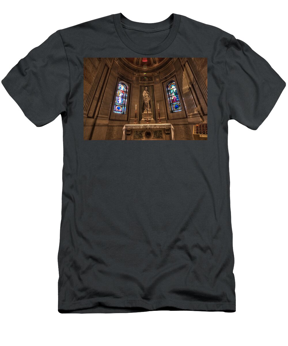 Mn Church T-Shirt featuring the photograph Cathedral Of Saint Paul #15 by Amanda Stadther