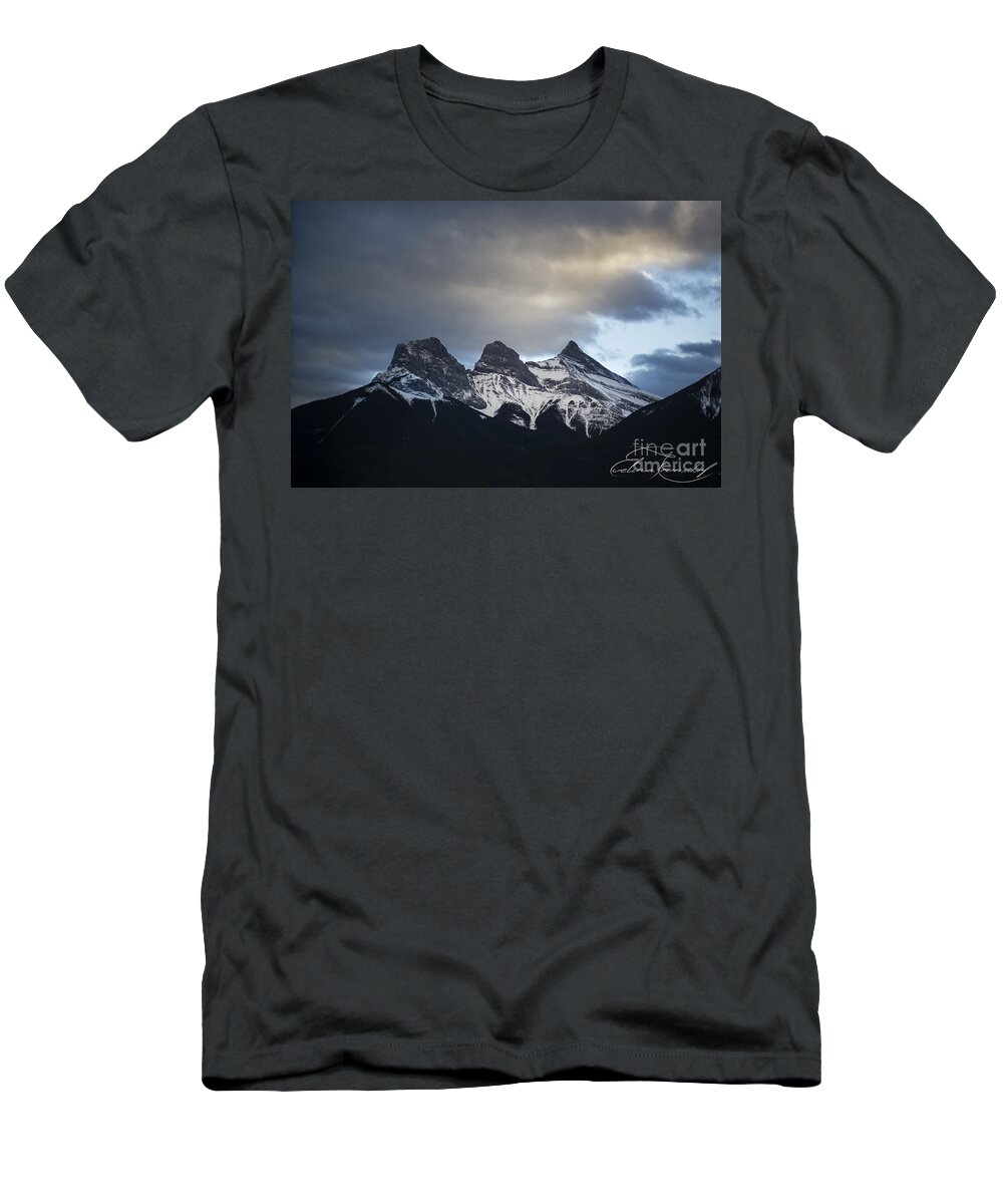 Three Sisters T-Shirt featuring the photograph Three Sisters - Special request by Evelina Kremsdorf