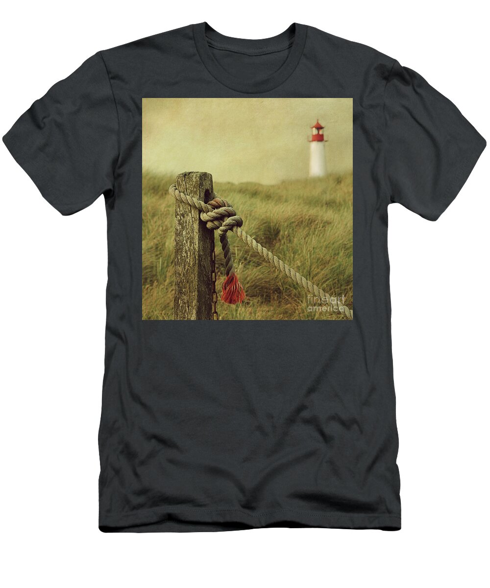 Lighthouse T-Shirt featuring the photograph To The Lighthouse by Hannes Cmarits