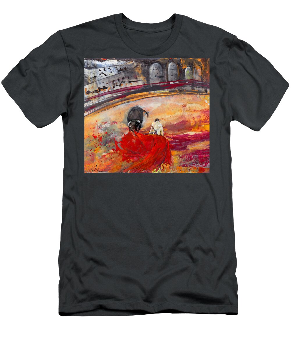 Animals T-Shirt featuring the painting Toroscape 56 by Miki De Goodaboom
