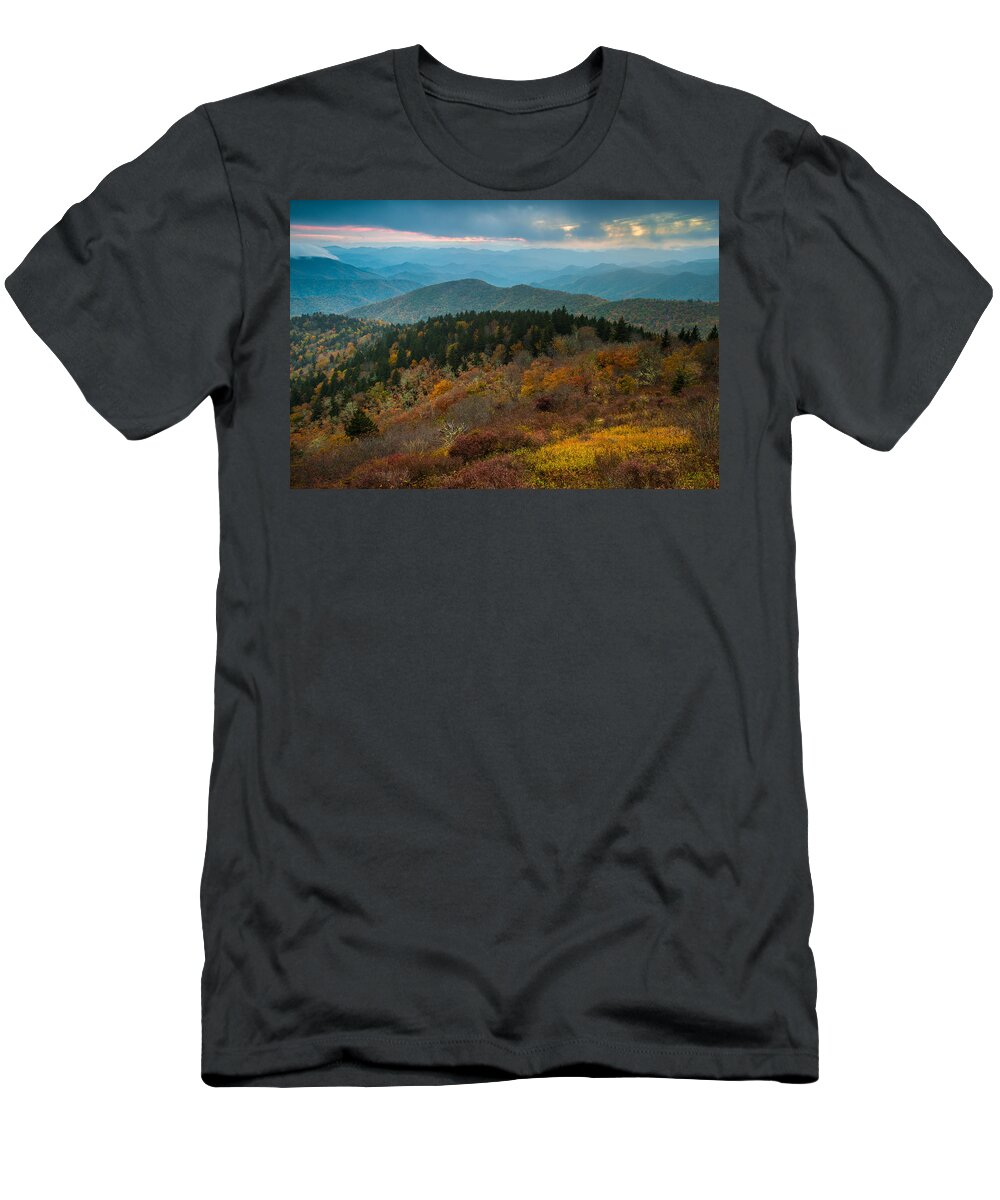 Asheville T-Shirt featuring the photograph Touch of Yellow by Joye Ardyn Durham