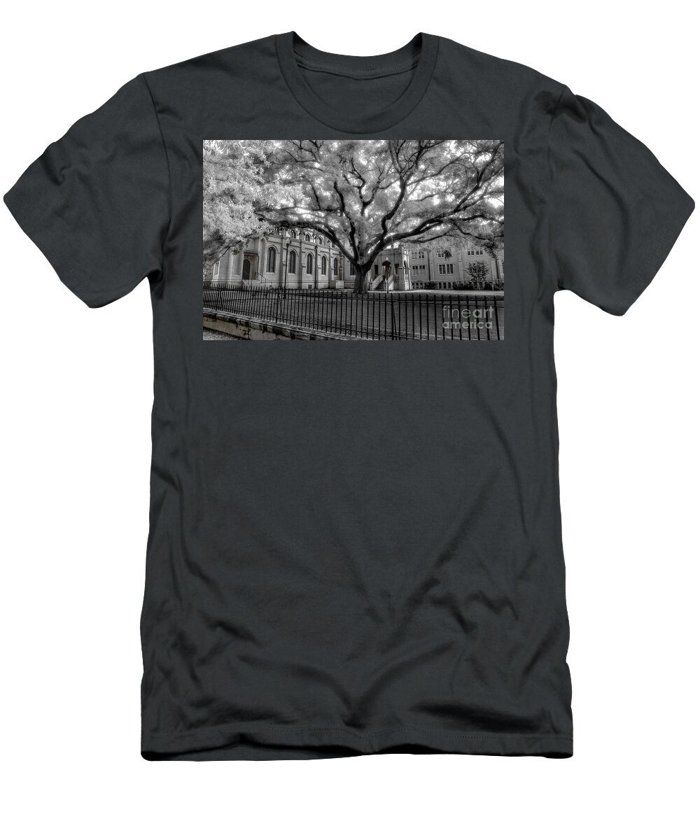 Church T-Shirt featuring the photograph Trinity Episcopal Cathedral 2 by Michael Eingle