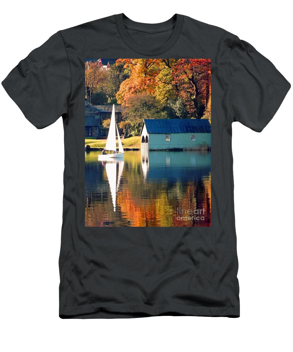 The Lake District T-Shirt featuring the photograph Ullswater by Linsey Williams