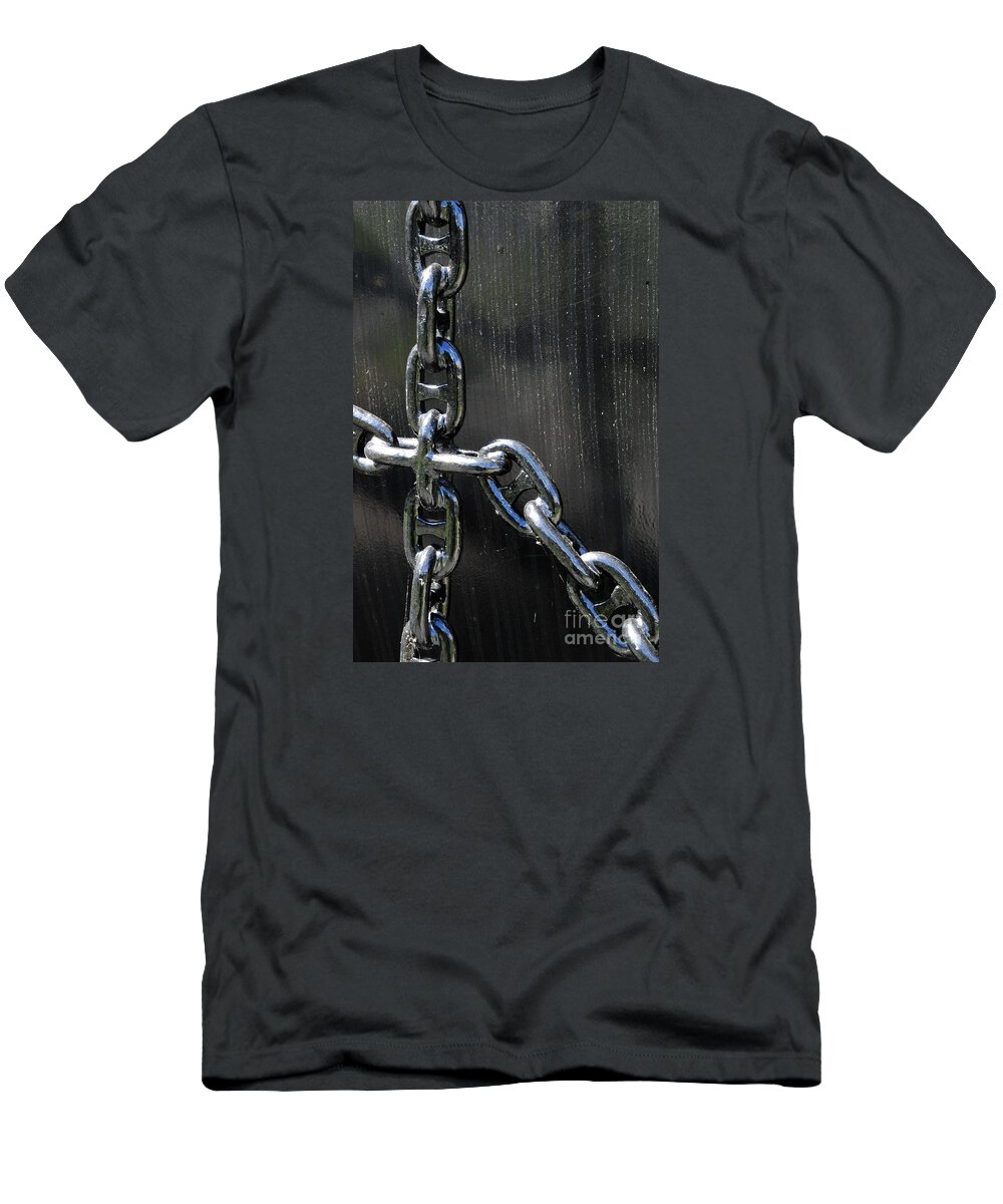 Secure T-Shirt featuring the photograph Unchain by Randi Grace Nilsberg