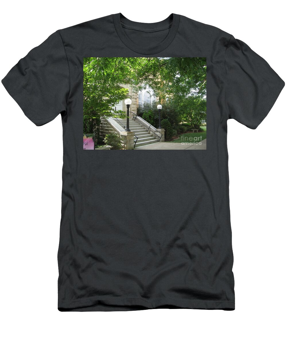 Methodist Church T-Shirt featuring the photograph United Methodist Church by Matthew Seufer
