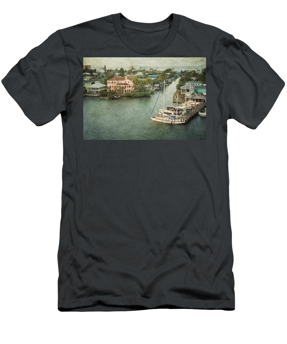 Fort Myers Beach T-Shirt featuring the photograph View at Fort Myers Beach - Florida by Kim Hojnacki