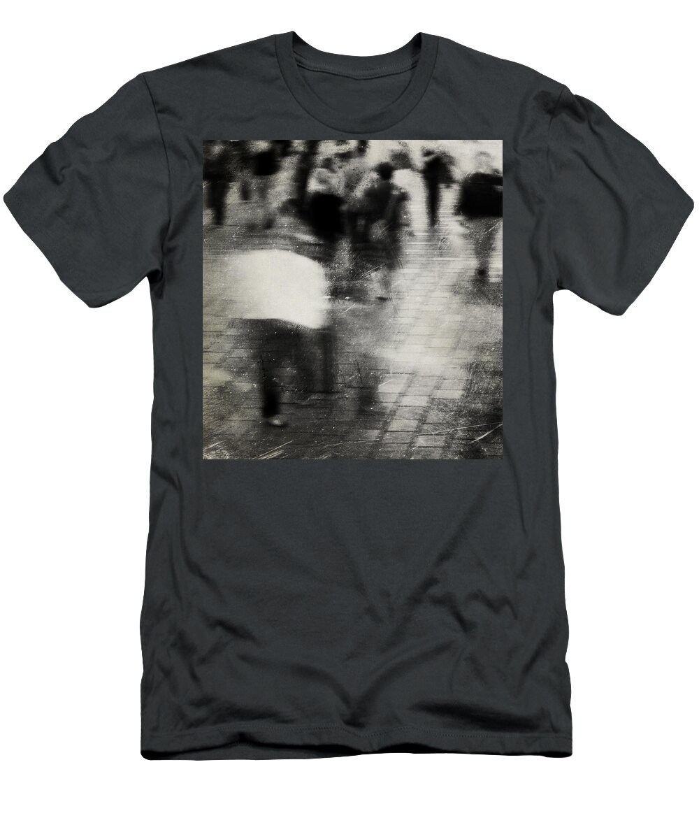 Street Photography T-Shirt featuring the photograph Walks were Used by J C