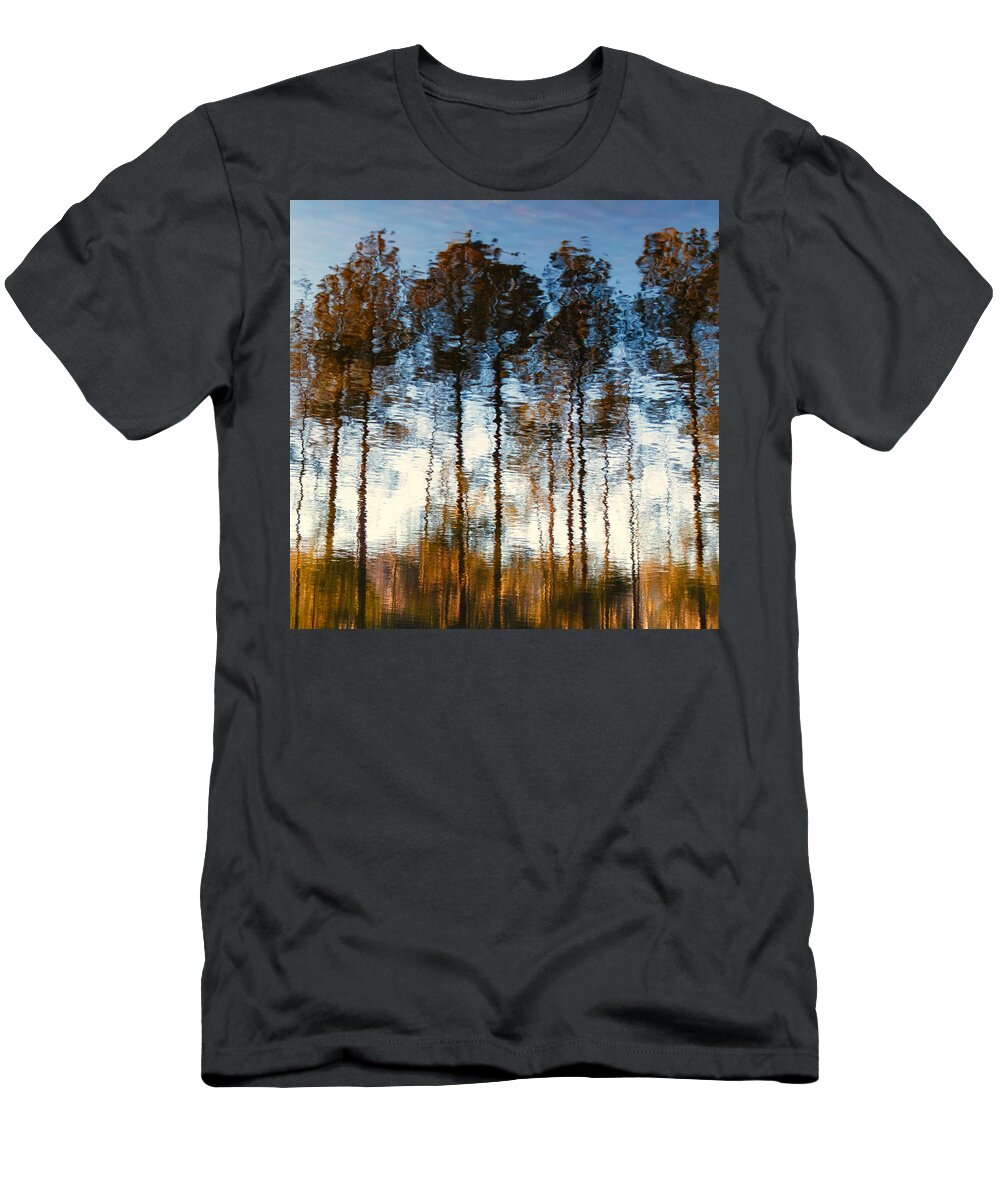 Monet T-Shirt featuring the photograph Water Colors by Steve Stephenson