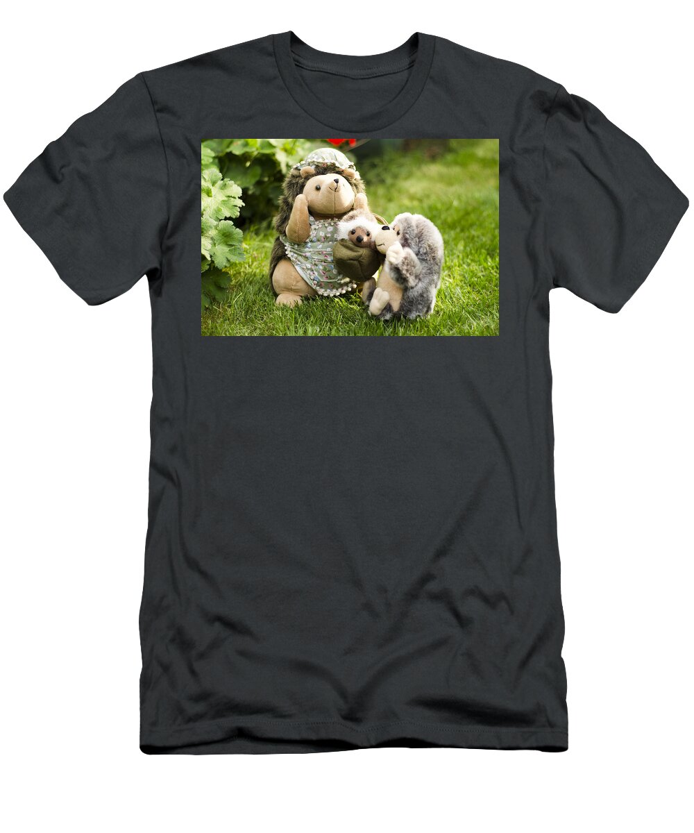 Mrs. Hedgie T-Shirt featuring the photograph Welcome Brother by Spikey Mouse Photography