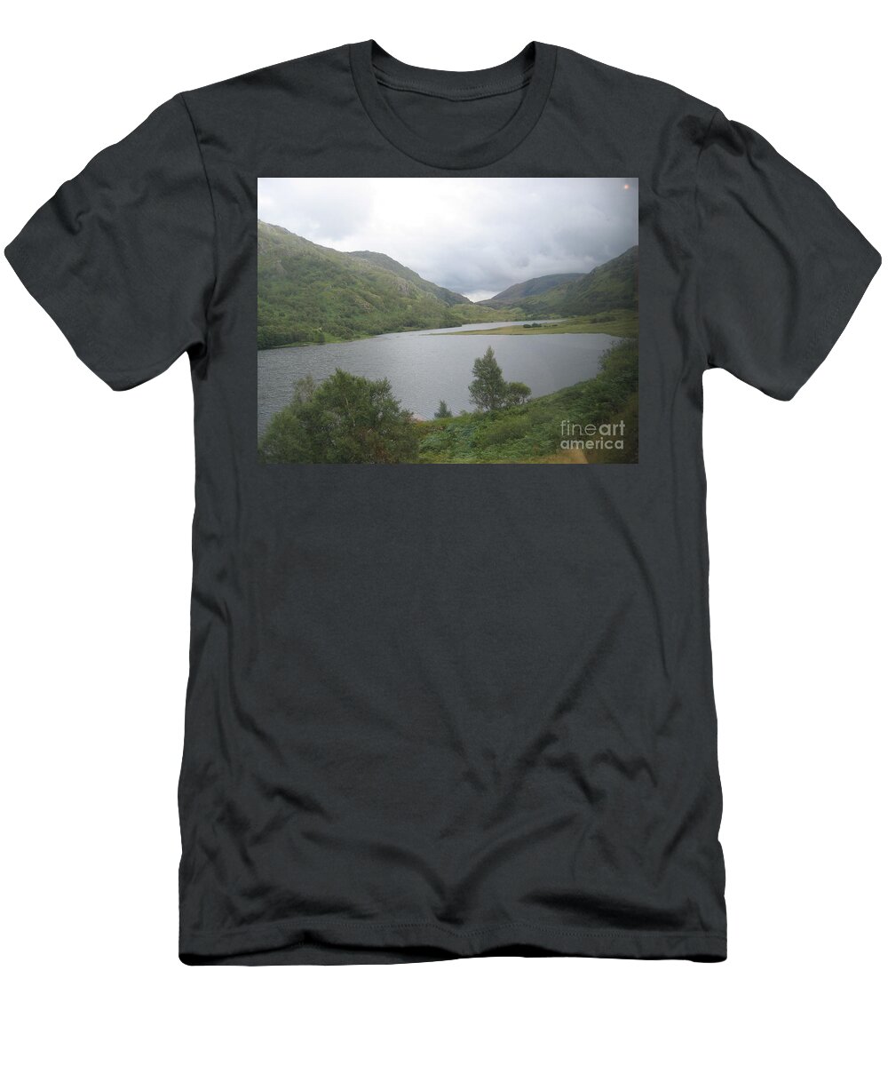 Scottish Highlands T-Shirt featuring the photograph Welcome To The Highlands by Denise Railey