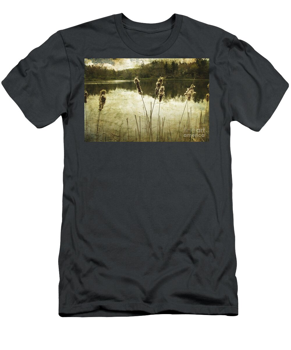 Ohio T-Shirt featuring the photograph Where Time Stands Still by Ellen Cotton