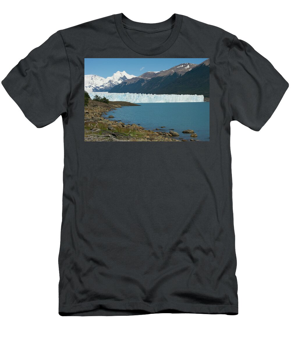 Patagonia T-Shirt featuring the photograph White Glacier by Richard Gehlbach