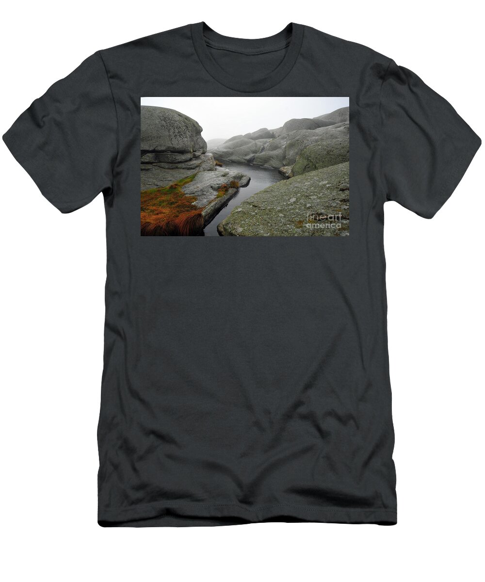 World's_end T-Shirt featuring the photograph World's End 1 by Randi Grace Nilsberg