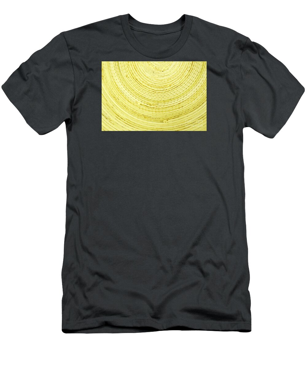 Yellow T-Shirt featuring the photograph Yellow arcs by Liz Leyden