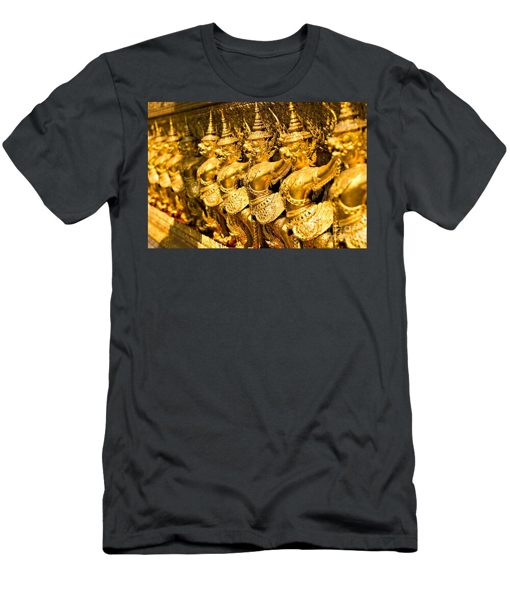 Ancient T-Shirt featuring the photograph Wat Phra Kaeo by Luciano Mortula