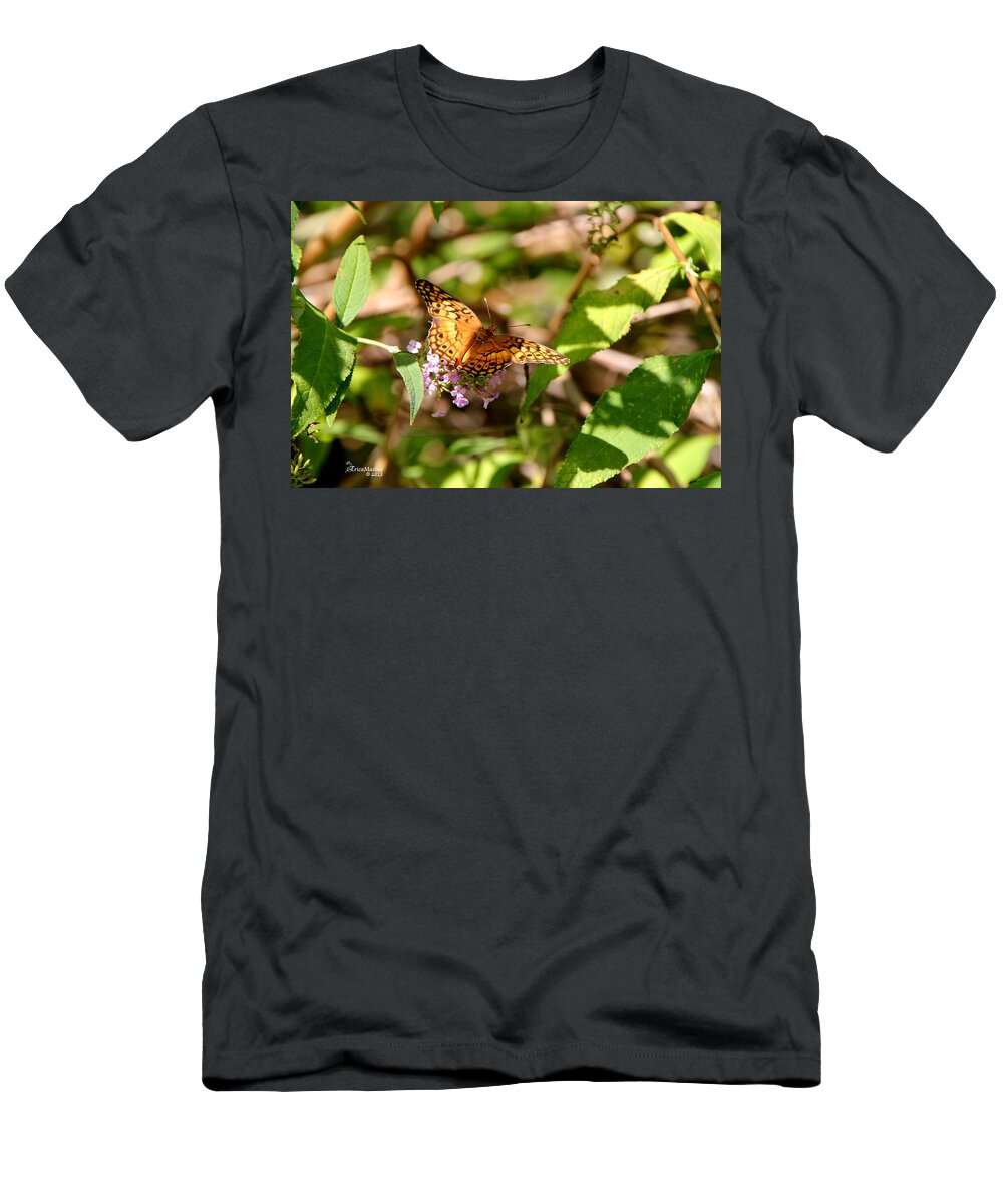 Butterfly T-Shirt featuring the photograph Butterfly #1 by Ericamaxine Price