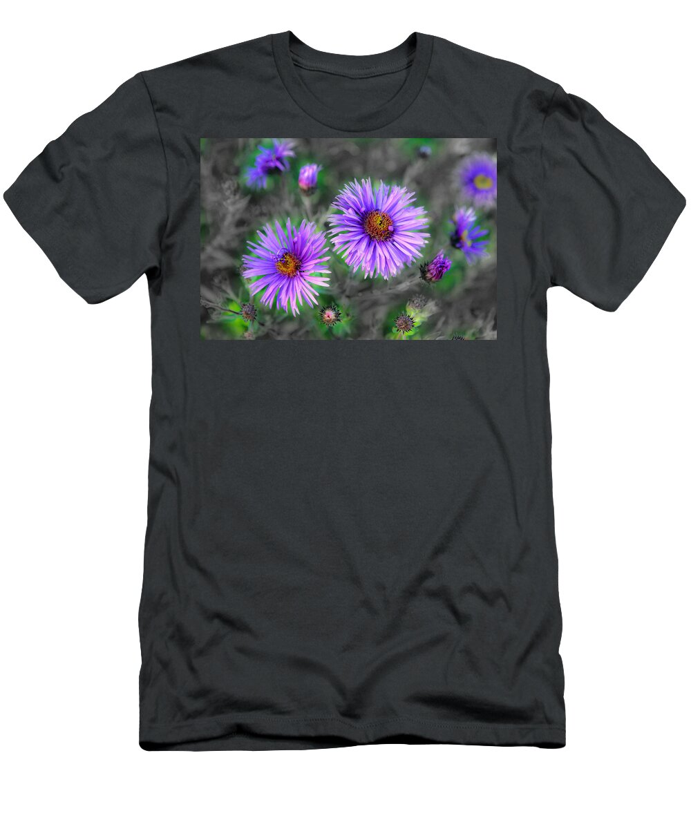 Flowers T-Shirt featuring the photograph Flower Patterns #2 by Steve McKinzie