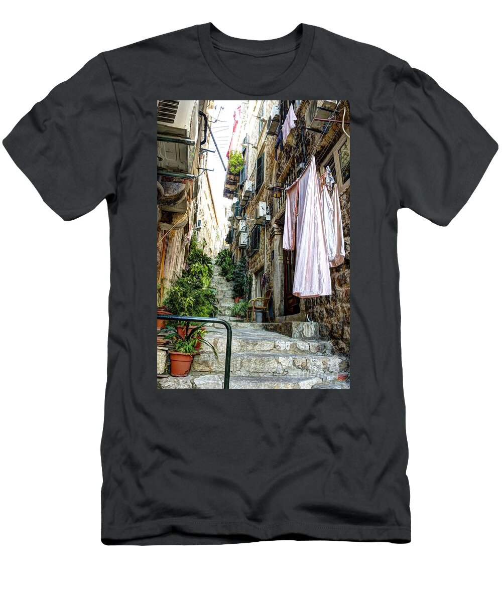 Europe T-Shirt featuring the photograph Laundry Day 2 by Crystal Nederman
