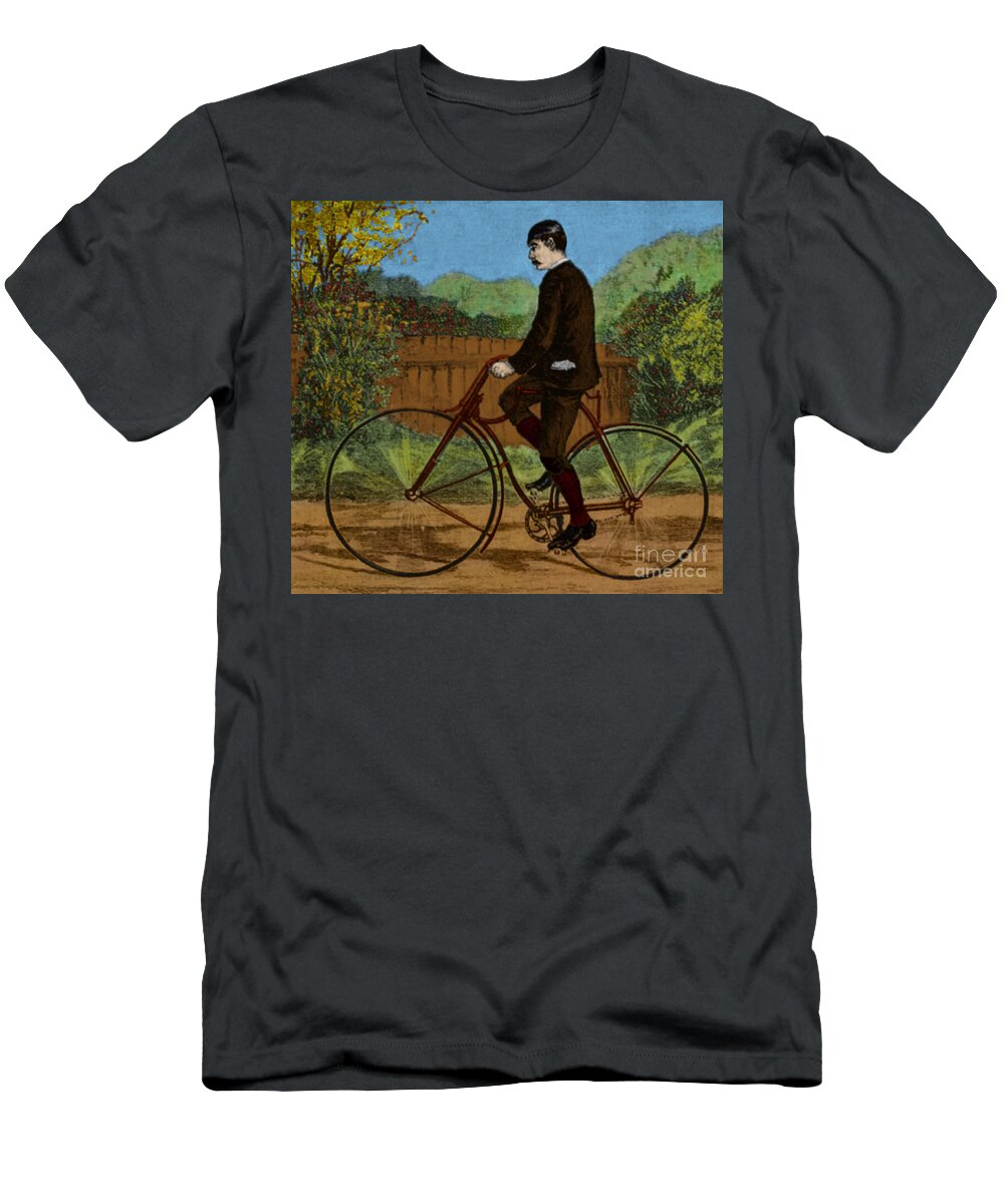 Rover Bicycle T-Shirt featuring the photograph The Rover Bicycle #2 by Science Source
