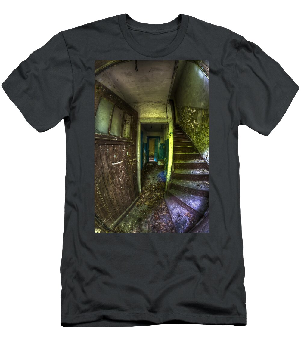 Abandoned T-Shirt featuring the photograph Welcome #1 by Nathan Wright