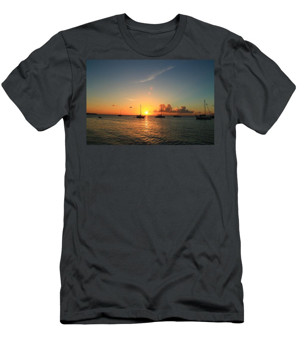 Sunset T-Shirt featuring the photograph Sunset #19 by Catie Canetti