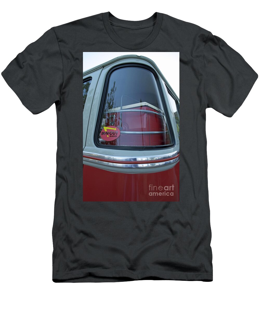 1961 T-Shirt featuring the photograph 1961 Volkswagon Bus by Gwyn Newcombe