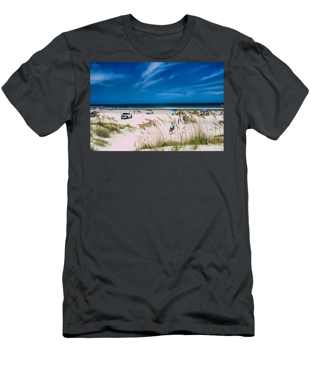 Florida T-Shirt featuring the photograph Florida Beach #2 by Farol Tomson