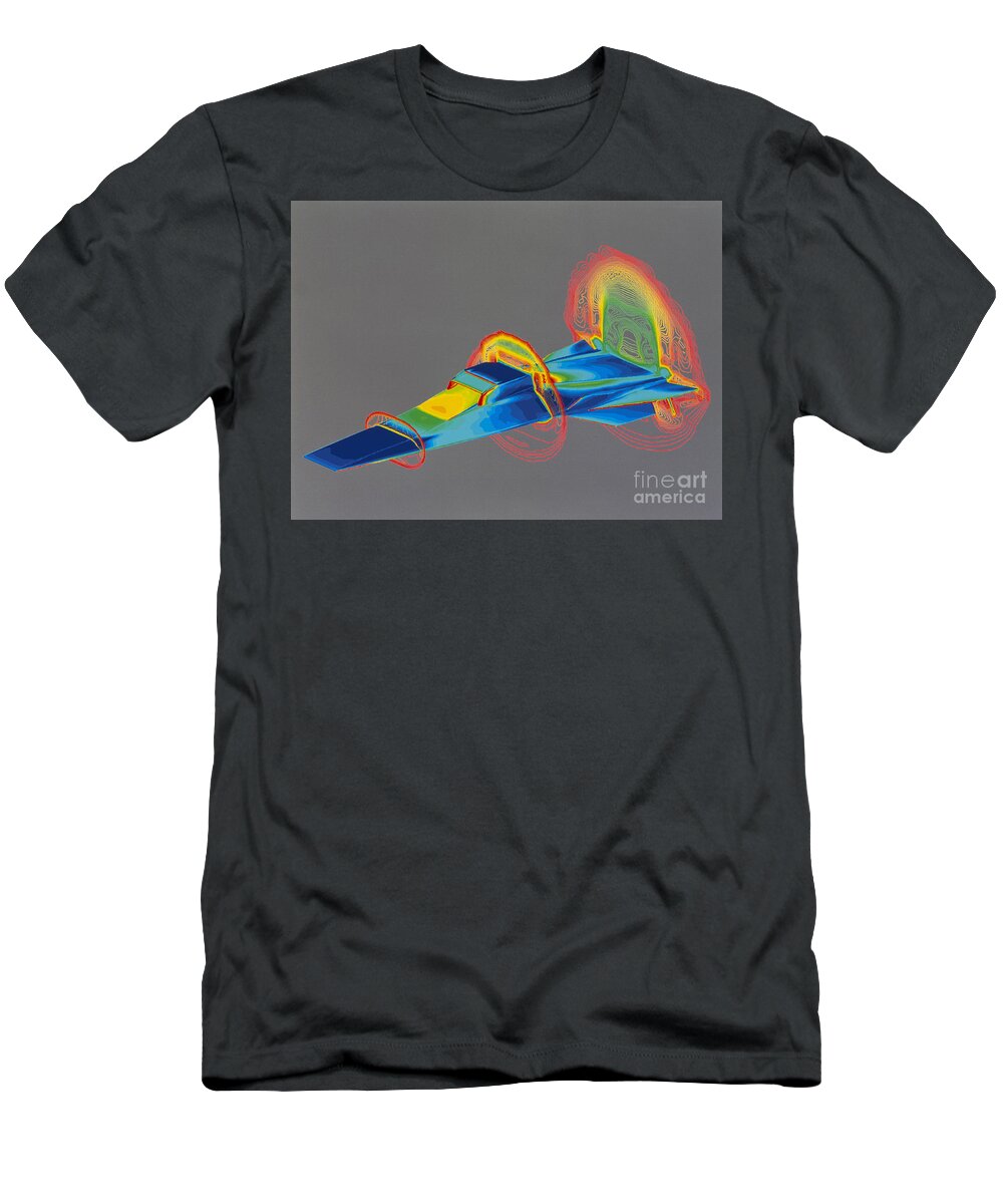 Art T-Shirt featuring the photograph HyperX Hypersonic Aircraft by Science Source