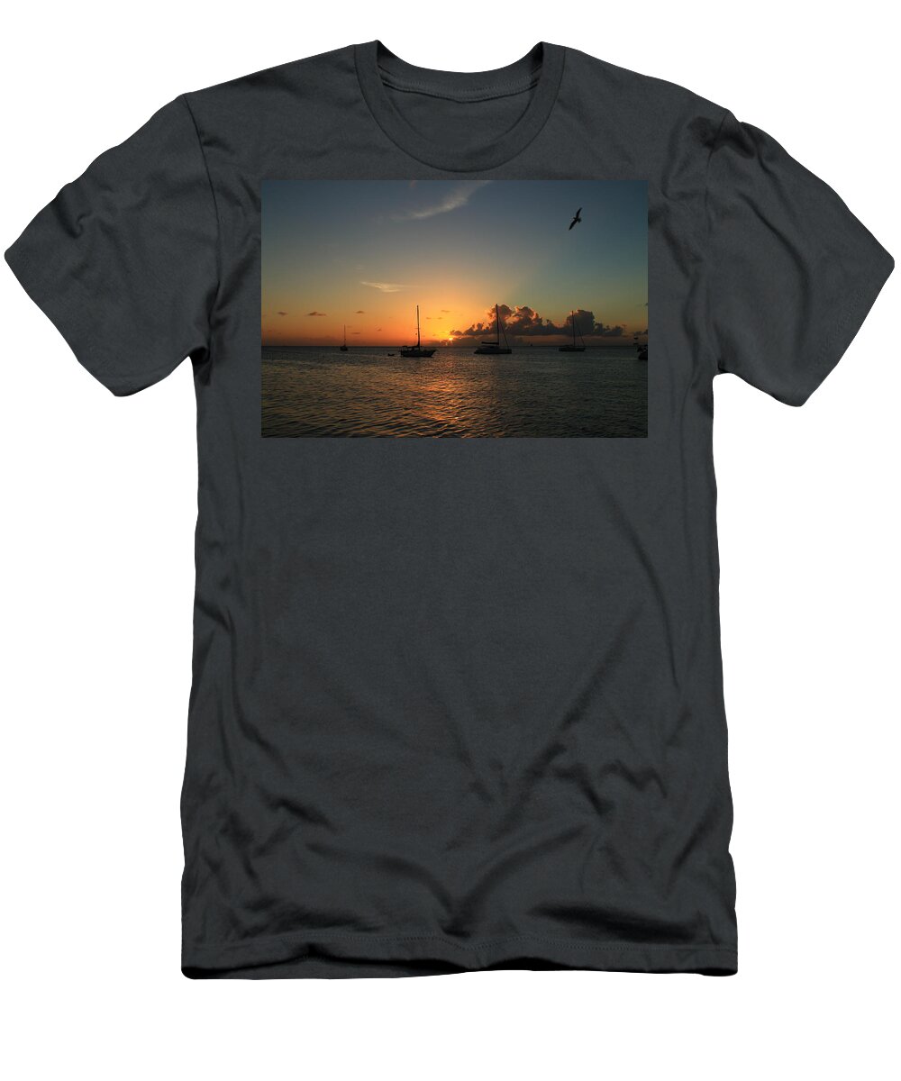 Sunset T-Shirt featuring the photograph Sunset #25 by Catie Canetti