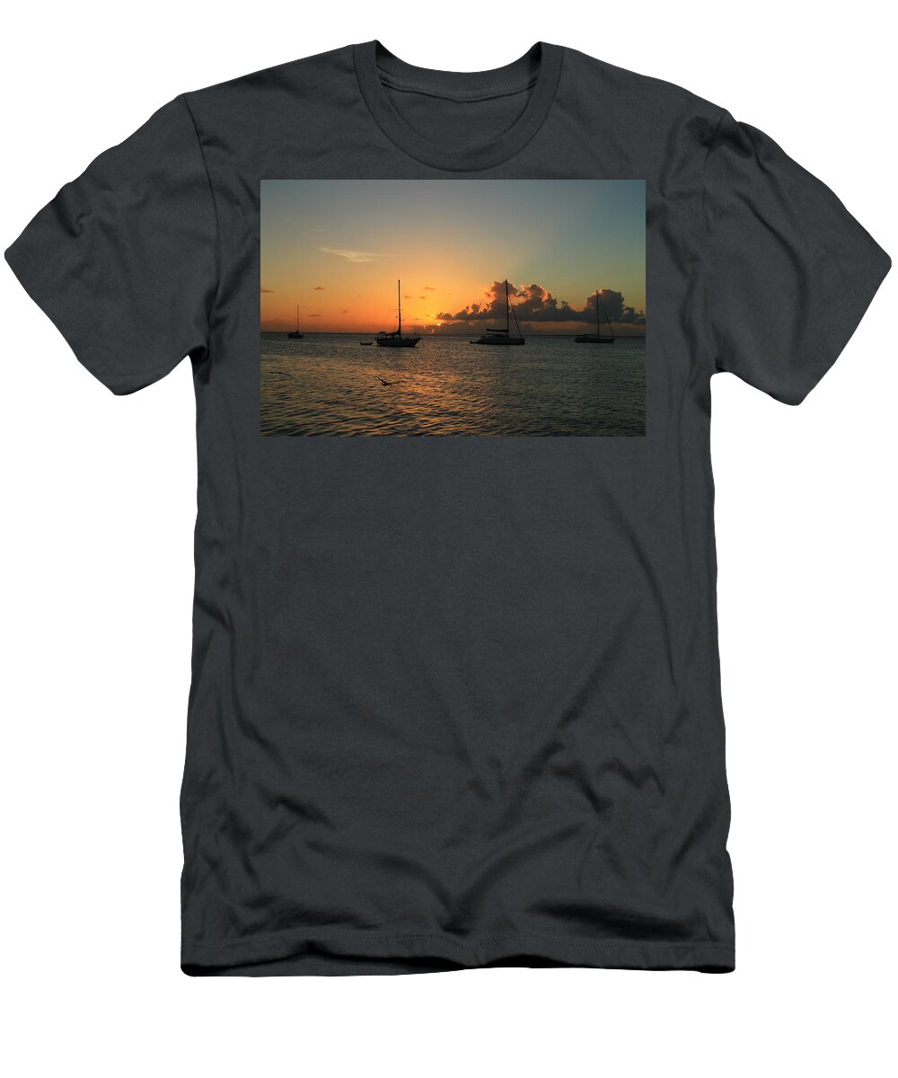 Sunset T-Shirt featuring the photograph Sunset #27 by Catie Canetti