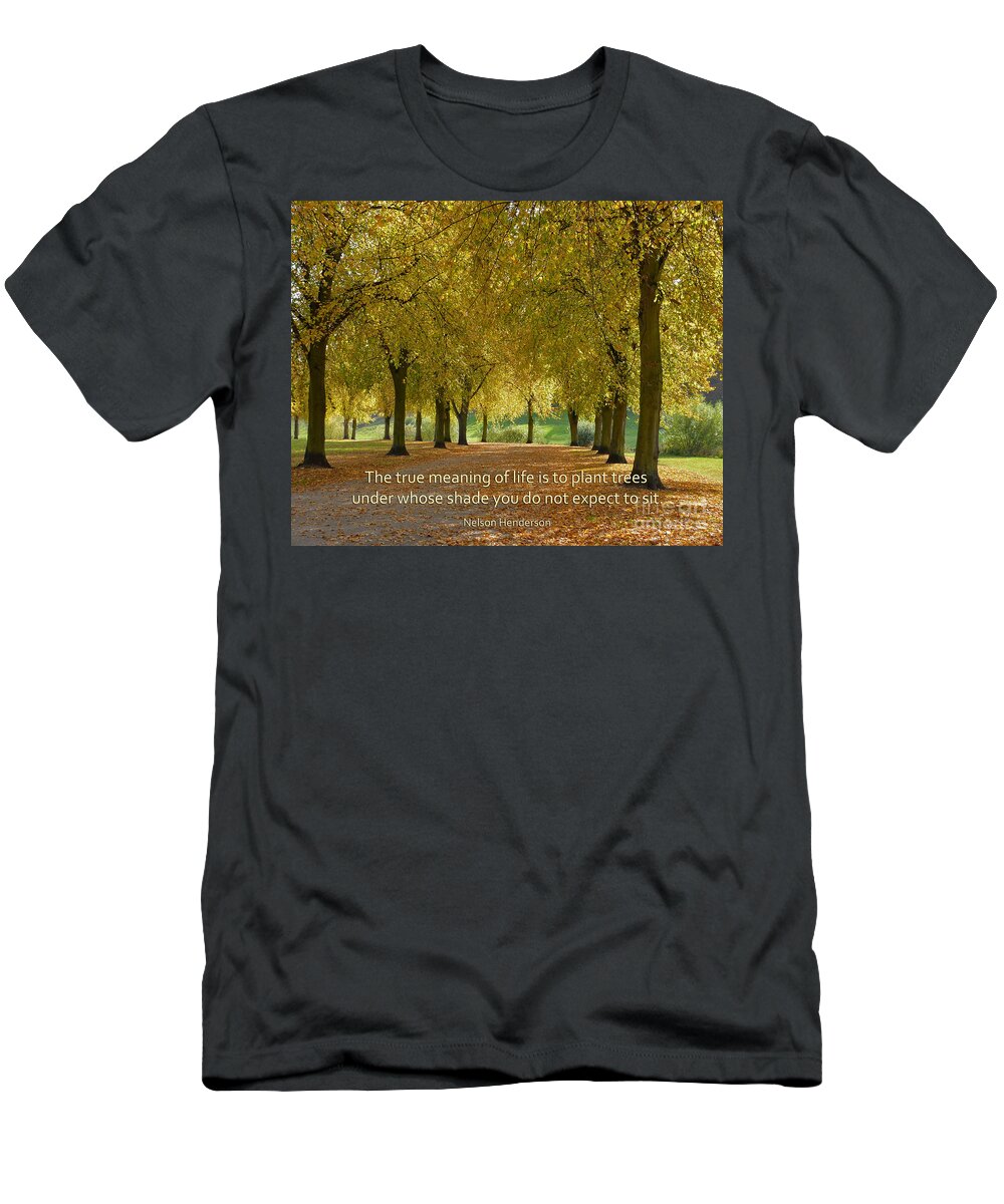  T-Shirt featuring the photograph 38- Plant Trees by Joseph Keane