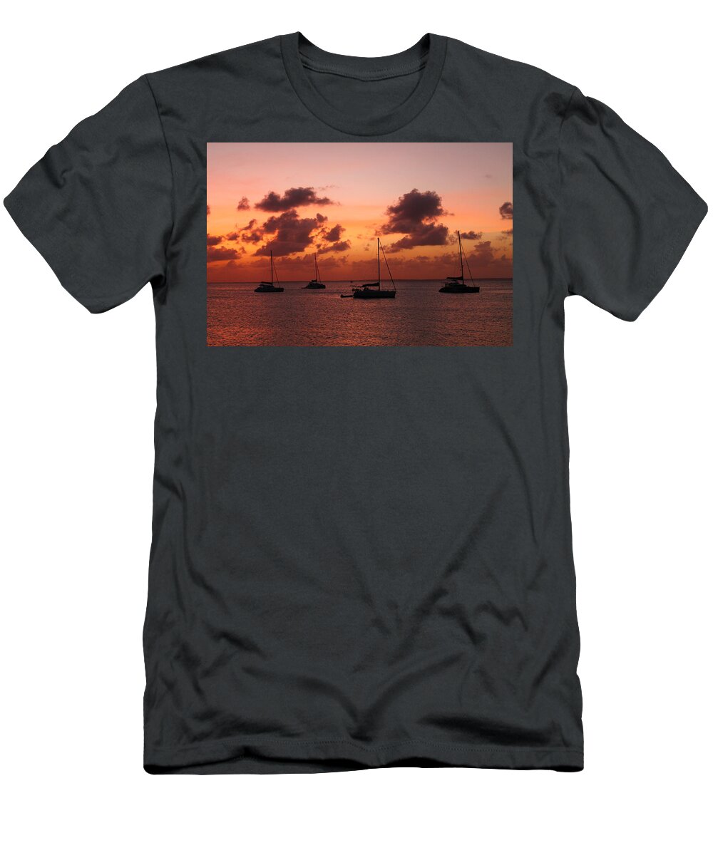 Sunset T-Shirt featuring the photograph Sunset #9 by Catie Canetti