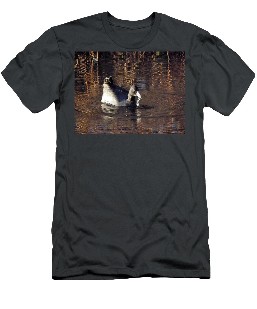 American T-Shirt featuring the photograph A Little Dribble by Kim Galluzzo Wozniak
