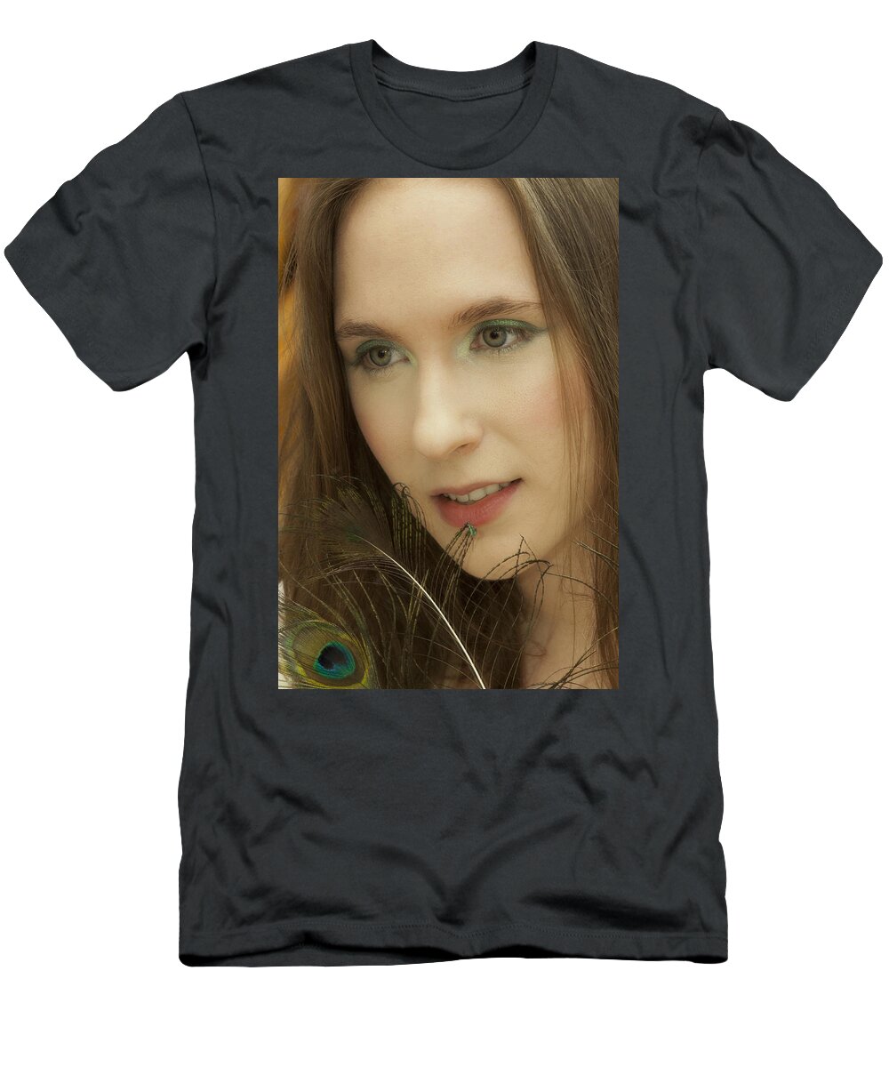 Eyes T-Shirt featuring the photograph Angelic by Daniel Csoka