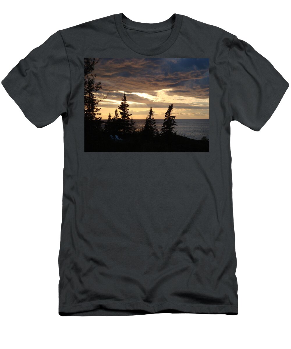 Sky T-Shirt featuring the photograph Clearing Sky by Bonfire Photography