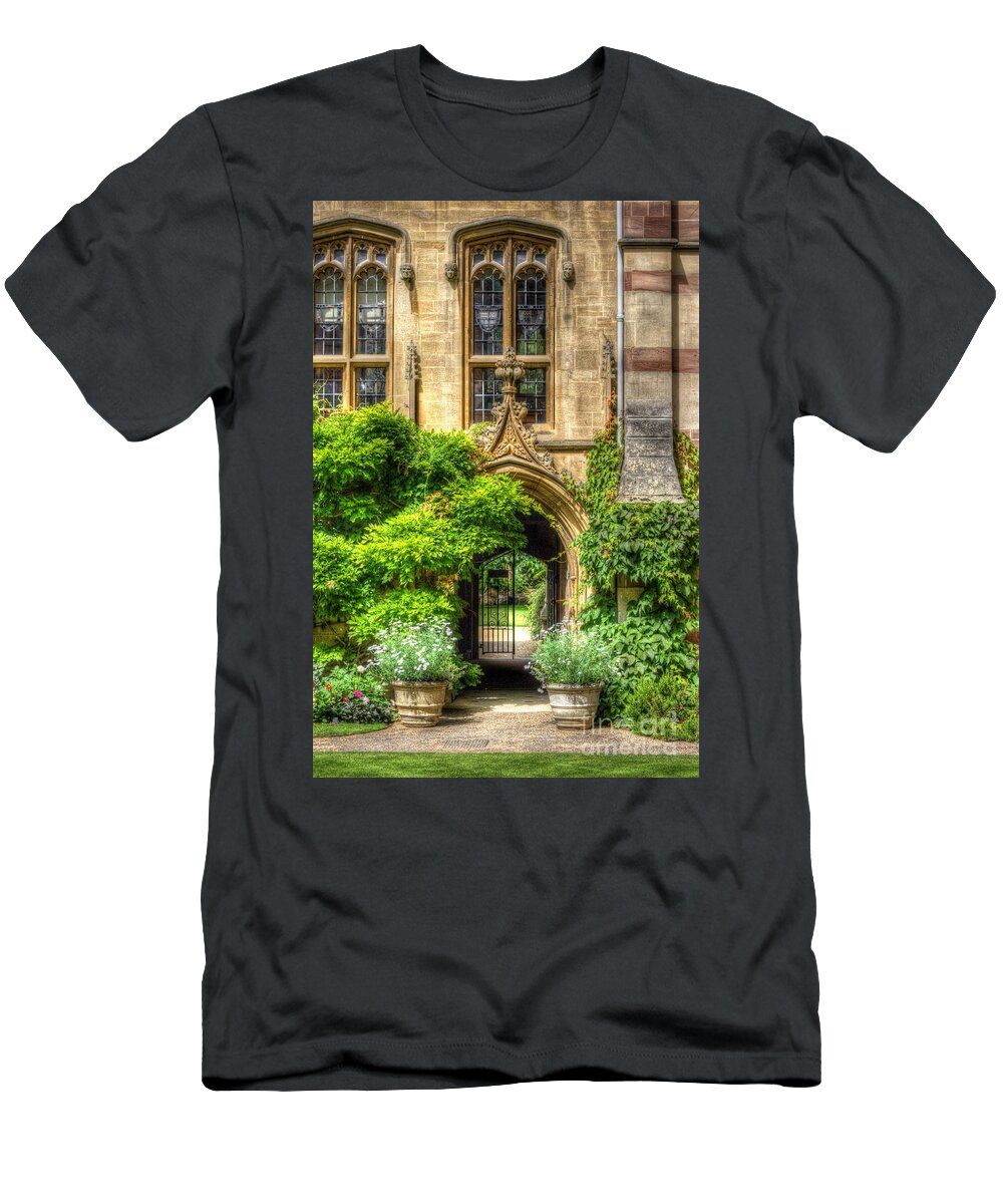 Yhun Suarez T-Shirt featuring the photograph College Garden by Yhun Suarez