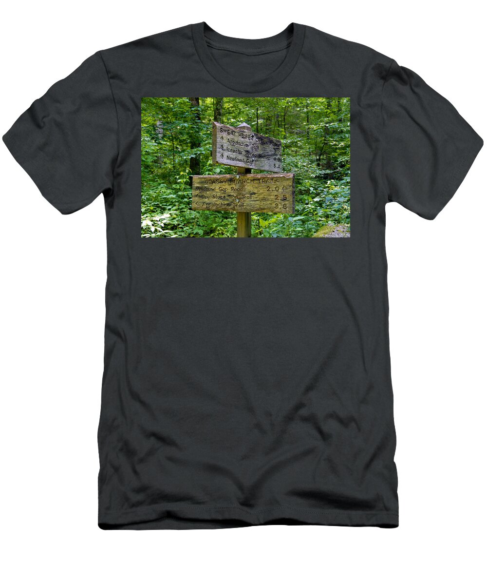 Smoky Mountains T-Shirt featuring the photograph Deep in the Smokys by David Lee Thompson