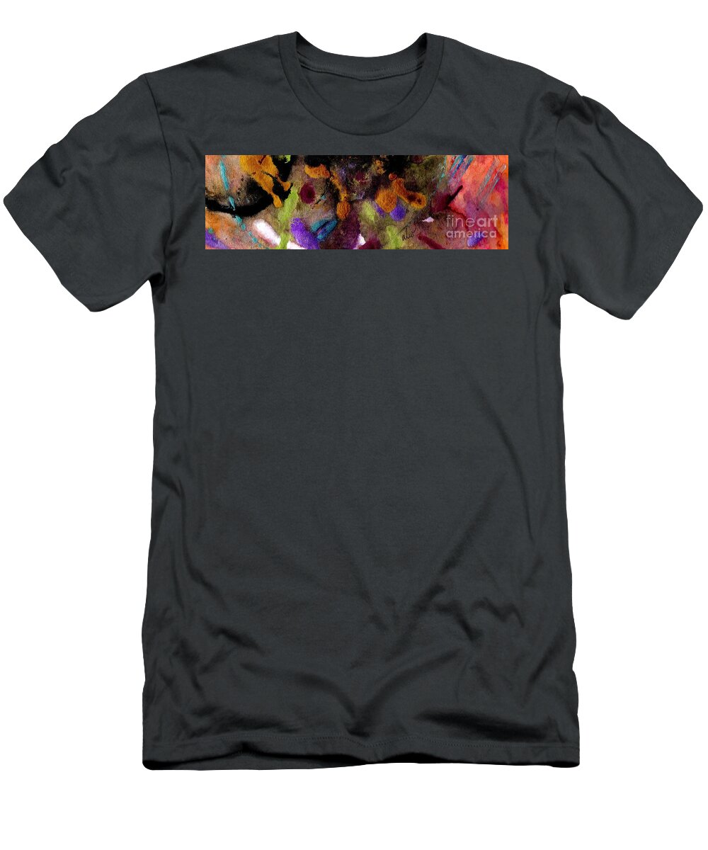 Spiritual T-Shirt featuring the painting Every Which Way by Angela L Walker