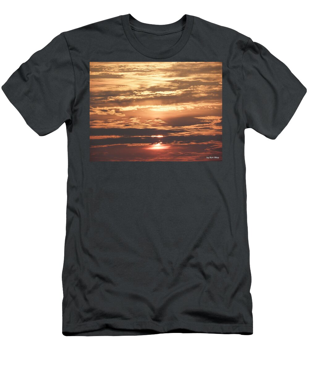 Sunrise T-Shirt featuring the photograph Explosion Of Color by Kim Galluzzo Wozniak
