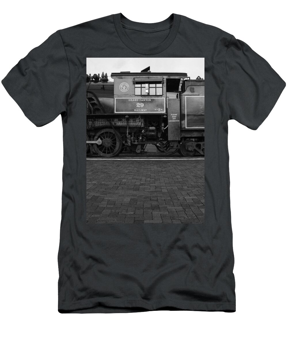 Rail Road T-Shirt featuring the photograph G C R 29 by Joe Kozlowski