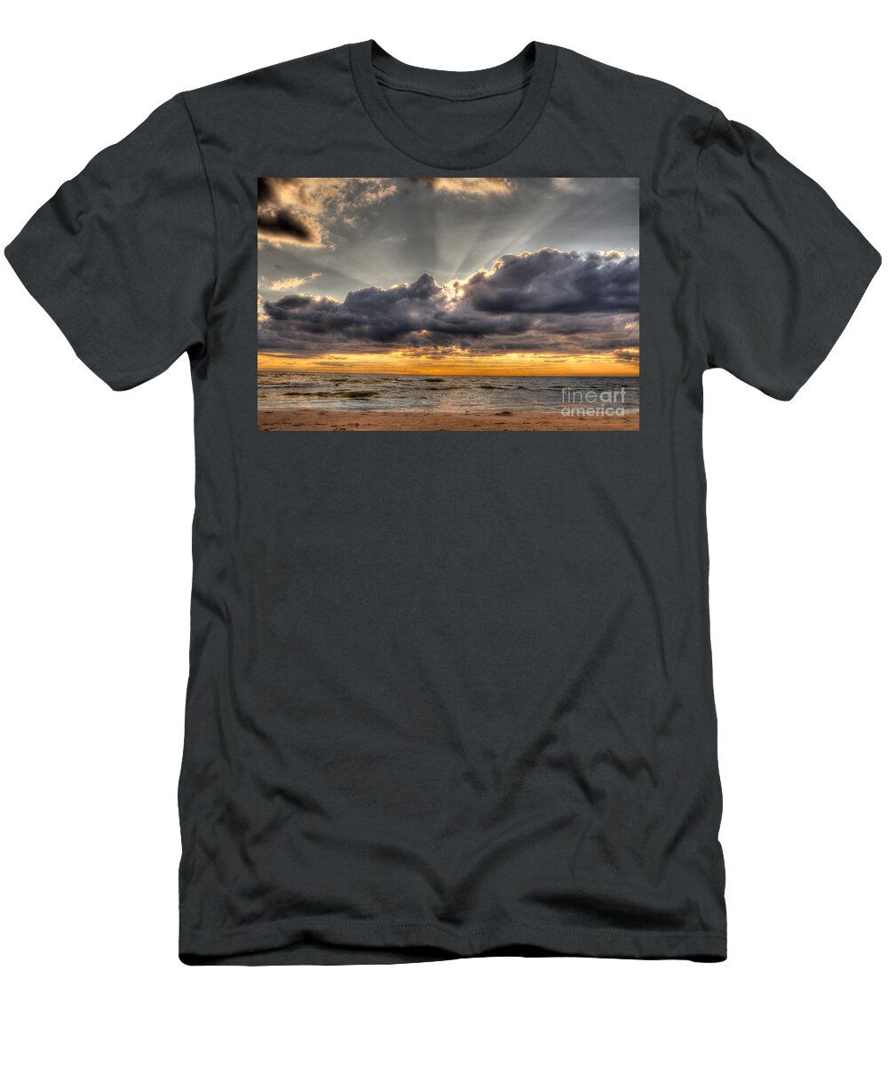 Sea T-Shirt featuring the photograph God Knows by Robert Pearson