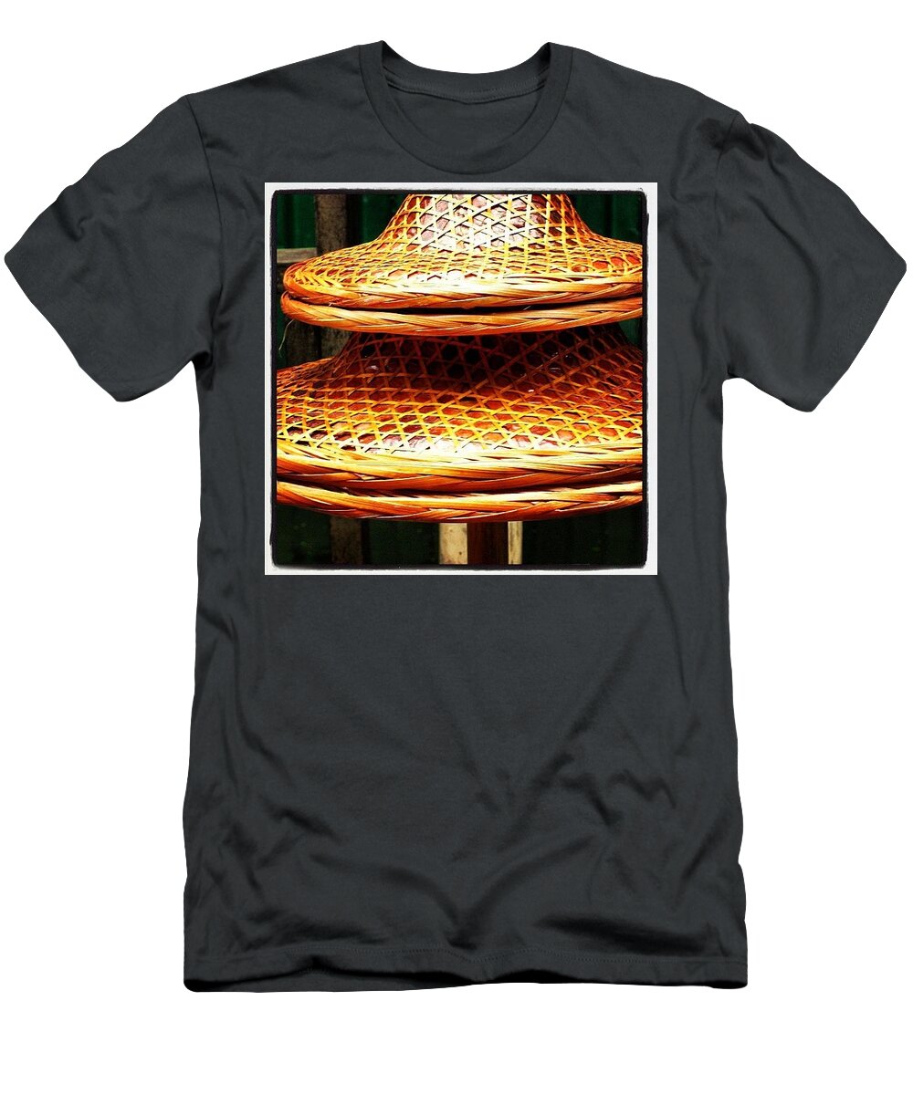  T-Shirt featuring the photograph Hats by Lorelle Phoenix