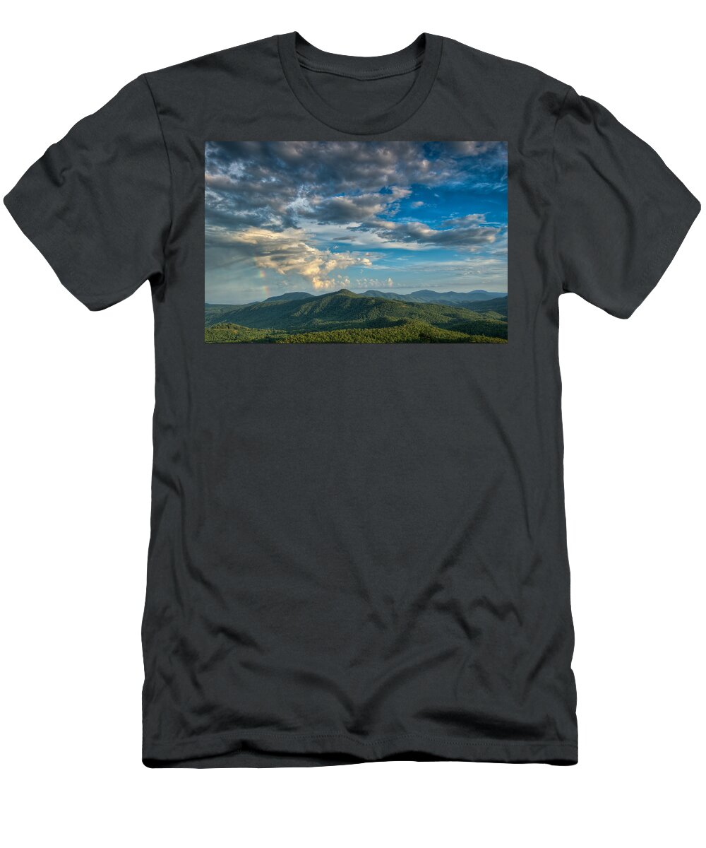 Joye Ardyn Durham T-Shirt featuring the photograph Hidden Rainbow by Joye Ardyn Durham